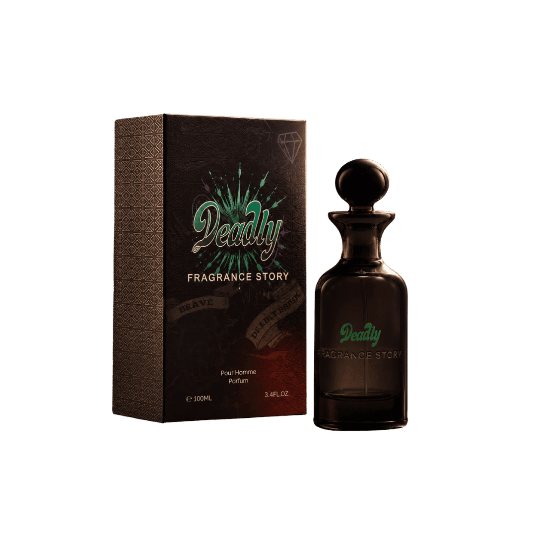 Fragrance Story Deadly Men Eau De Parfum Spray For Men 3.4 Ounce