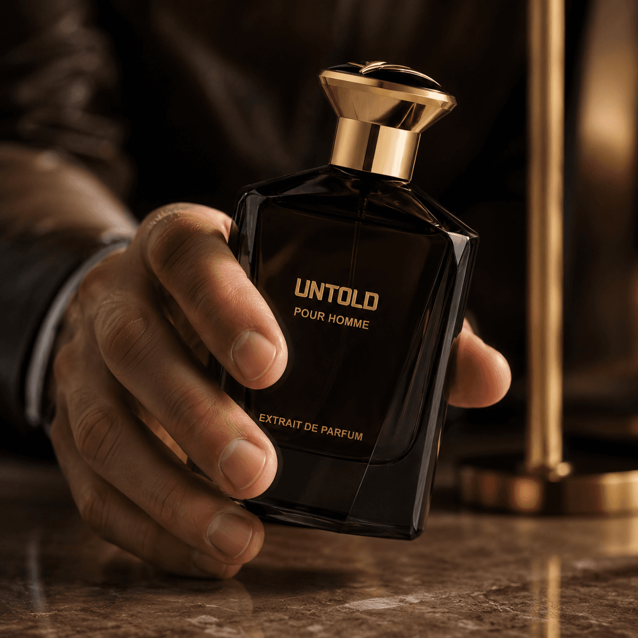 Fragrance Story Untold Extrait De Parfum Spray For Men 3.4 Ounce
