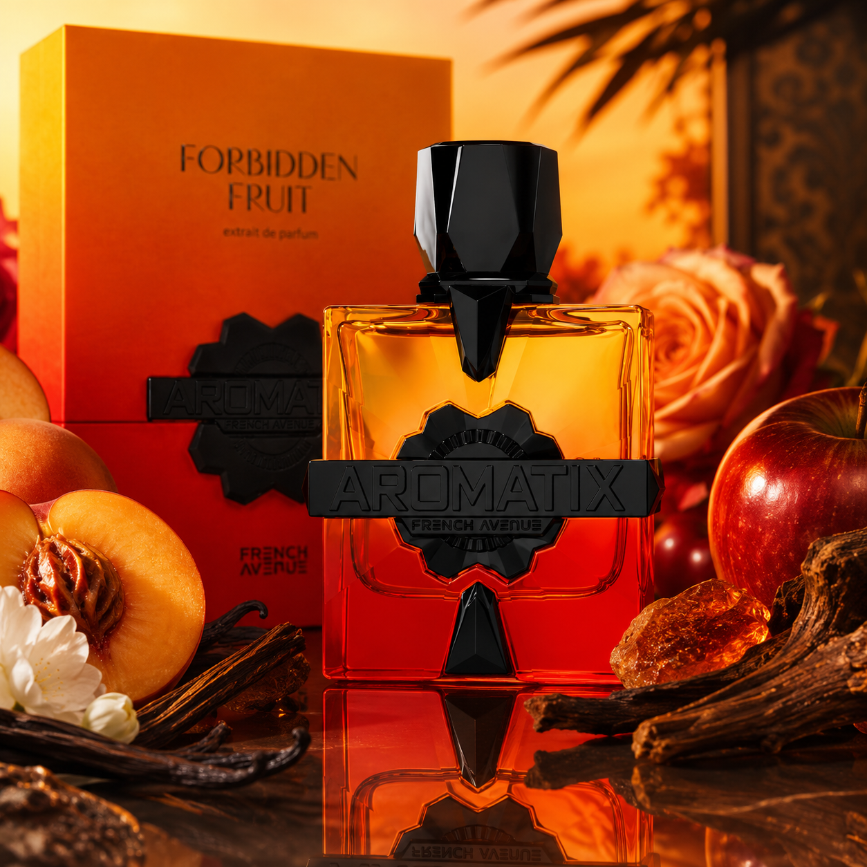 French Avenue Aromatix Forbidden Fruits Extrait De Parfum Spray for Unisex, 3.4 Ounce