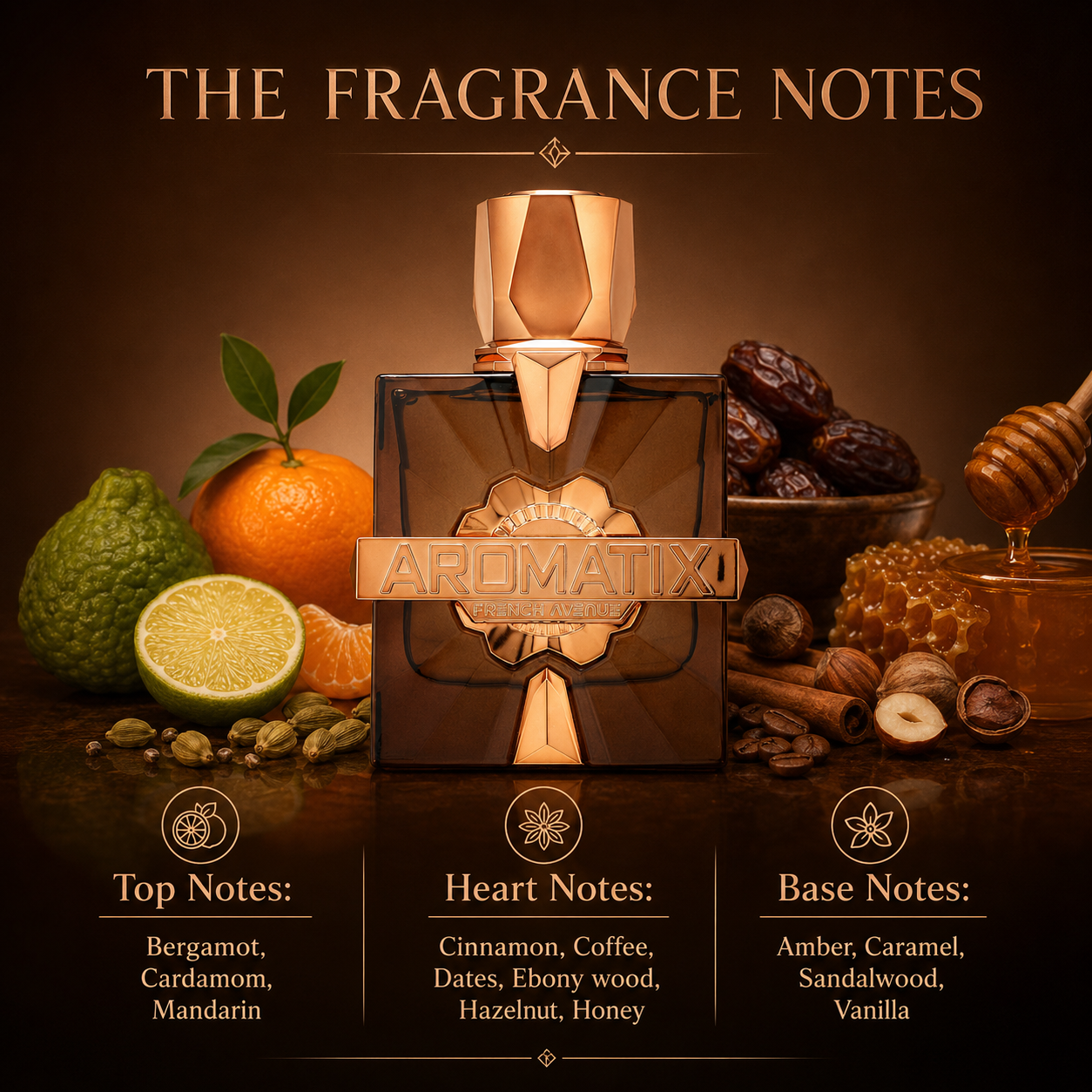 French Avenue Aromatix Naughty Dates Eau De Parfum Spray for Unisex, 3.4 Ounce