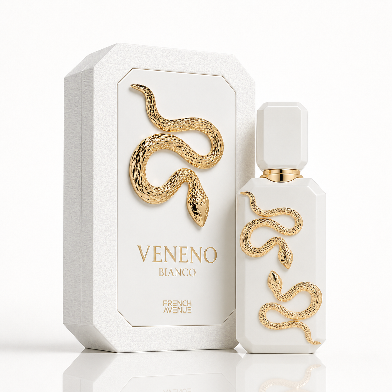French Avenue Veneno Bianco Eau de Parfum Spray for Unisex, 3.4 Ounce