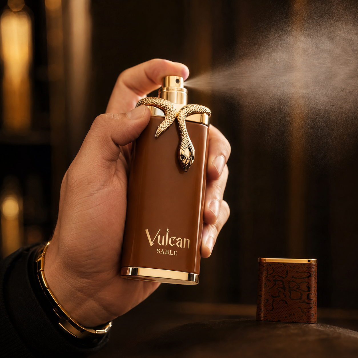 French Avenue Vulcan Sable Eau De Parfum Spray for Unisex, 3.4 Ounce