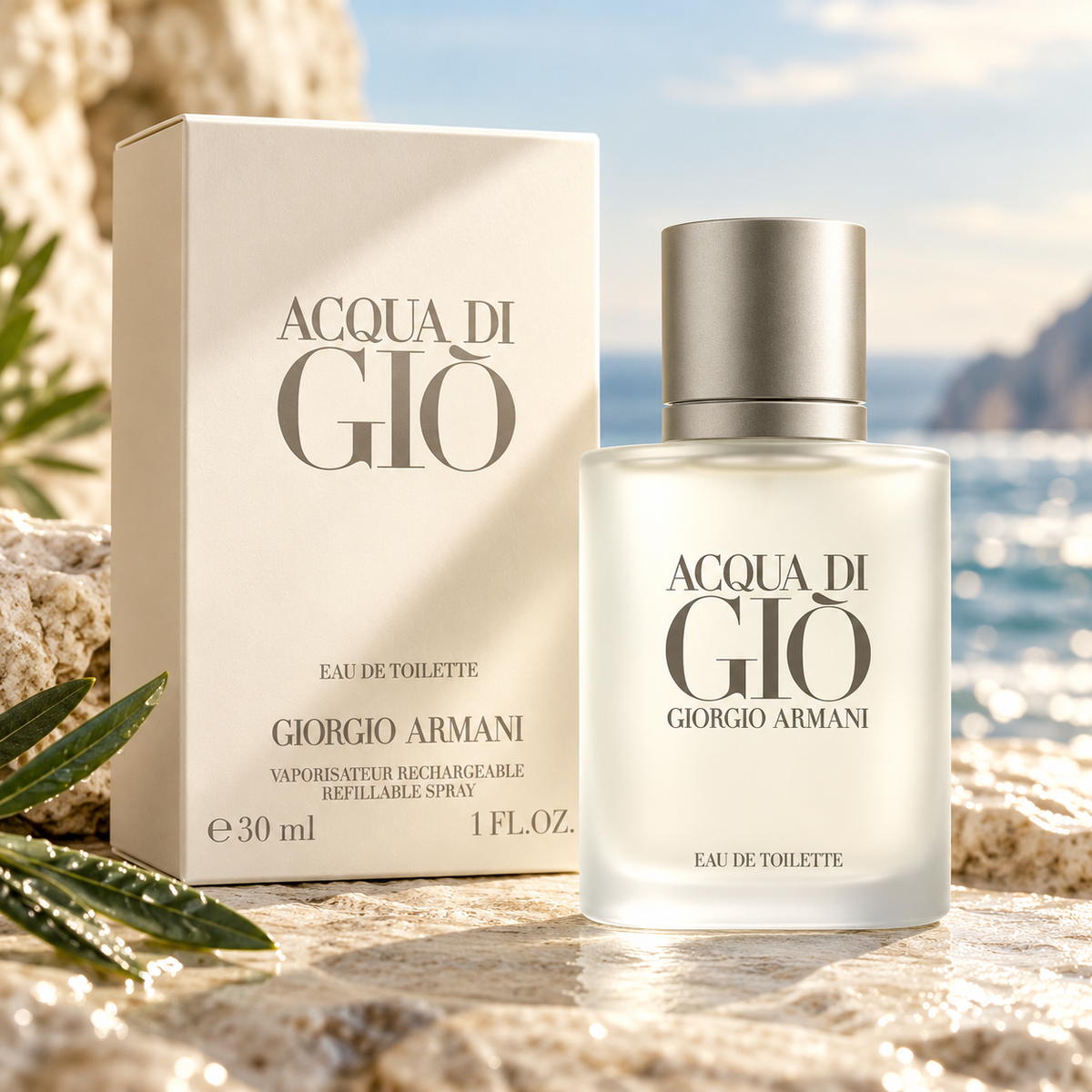Giorgio Armani Acqua di Gio Eau de Toilette for Men 1.0 Ounce
