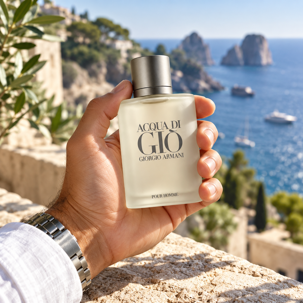 Giorgio Armani Acqua di Gio Eau de Toilette for Men 3.4 Ounce