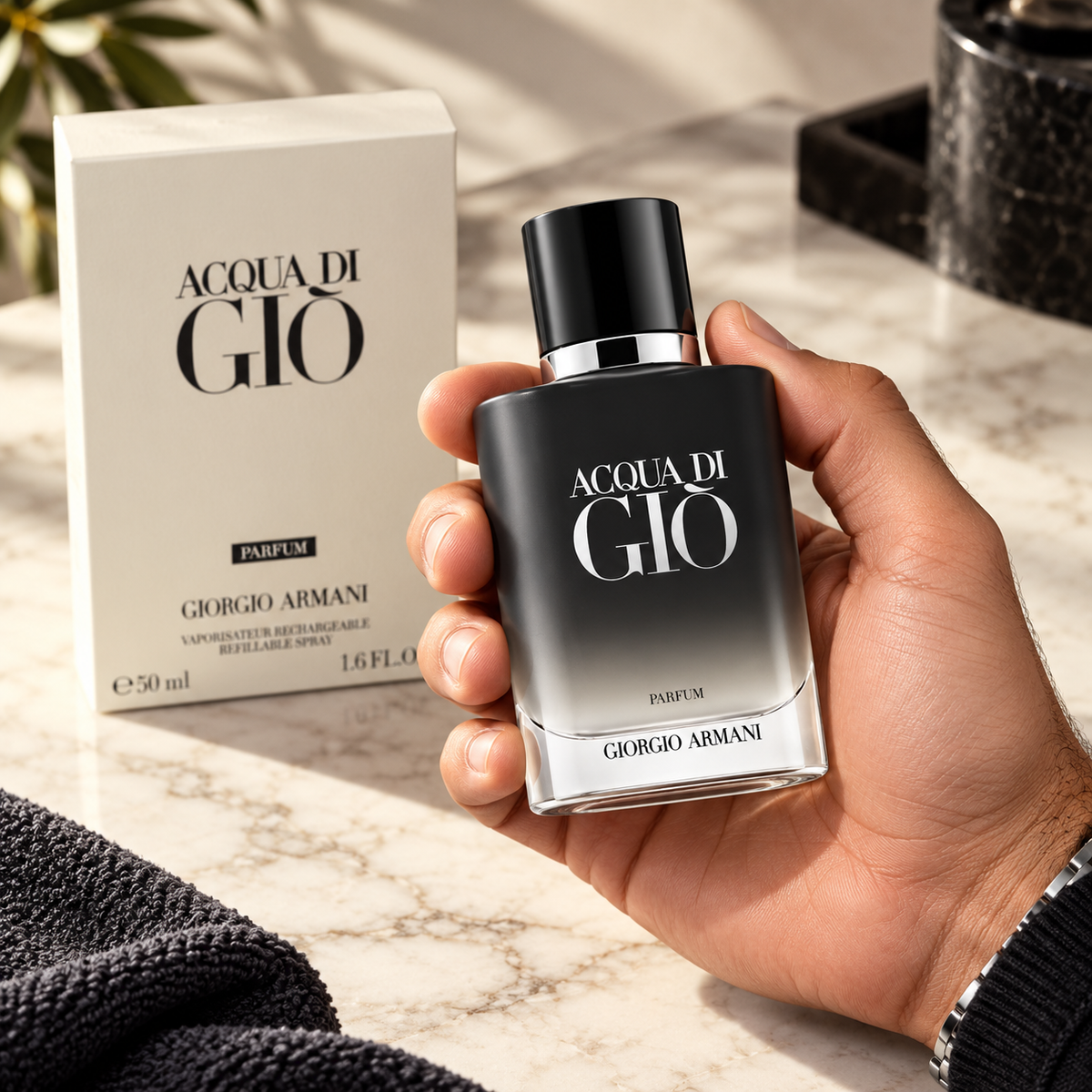 Giorgio Armani Acqua di Gio Parfum for Men 1.6 Ounce