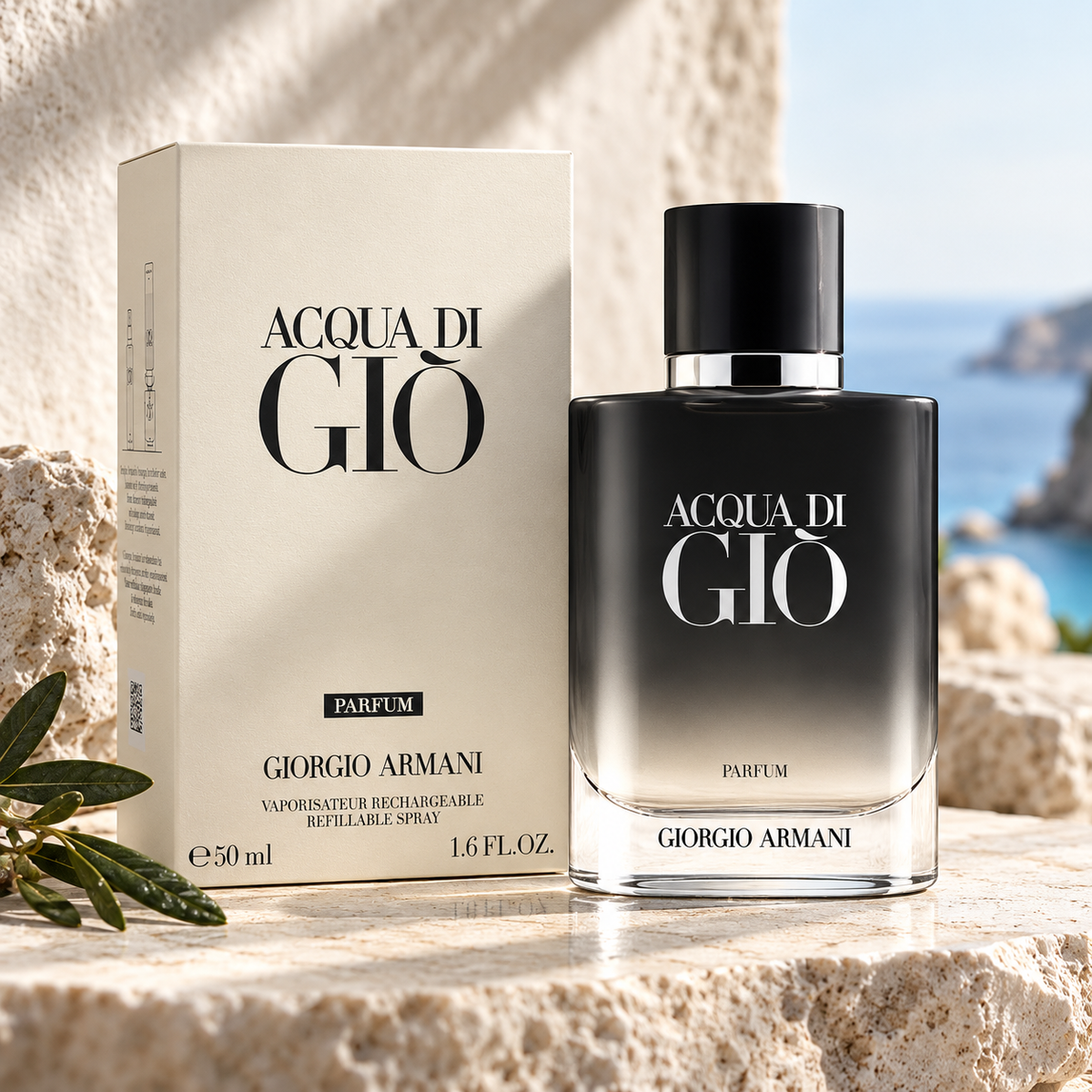 Giorgio Armani Acqua di Gio Parfum for Men 1.6 Ounce