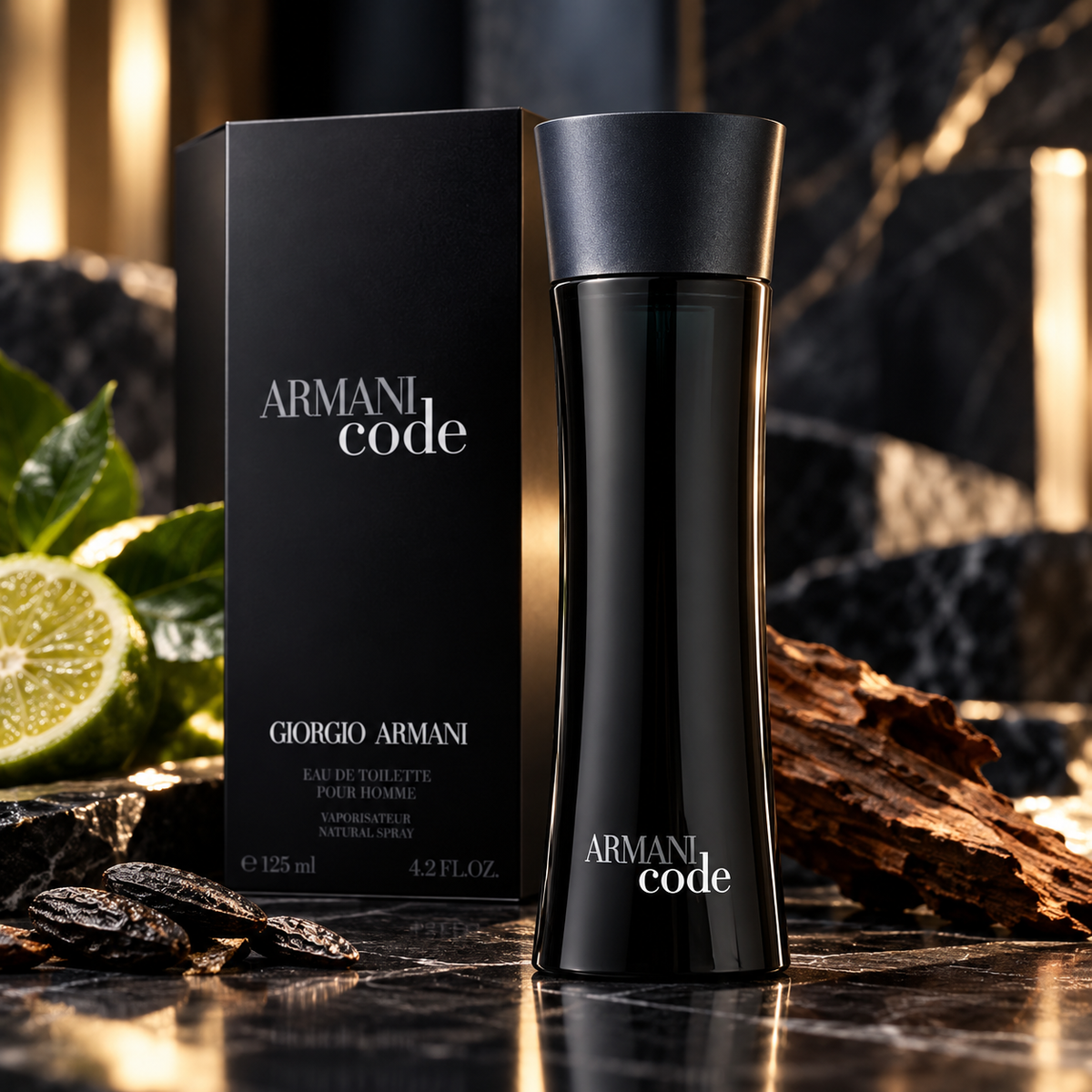 Giorgio Armani Armani Code Eau de Toilette for Men 4.2 Ounce