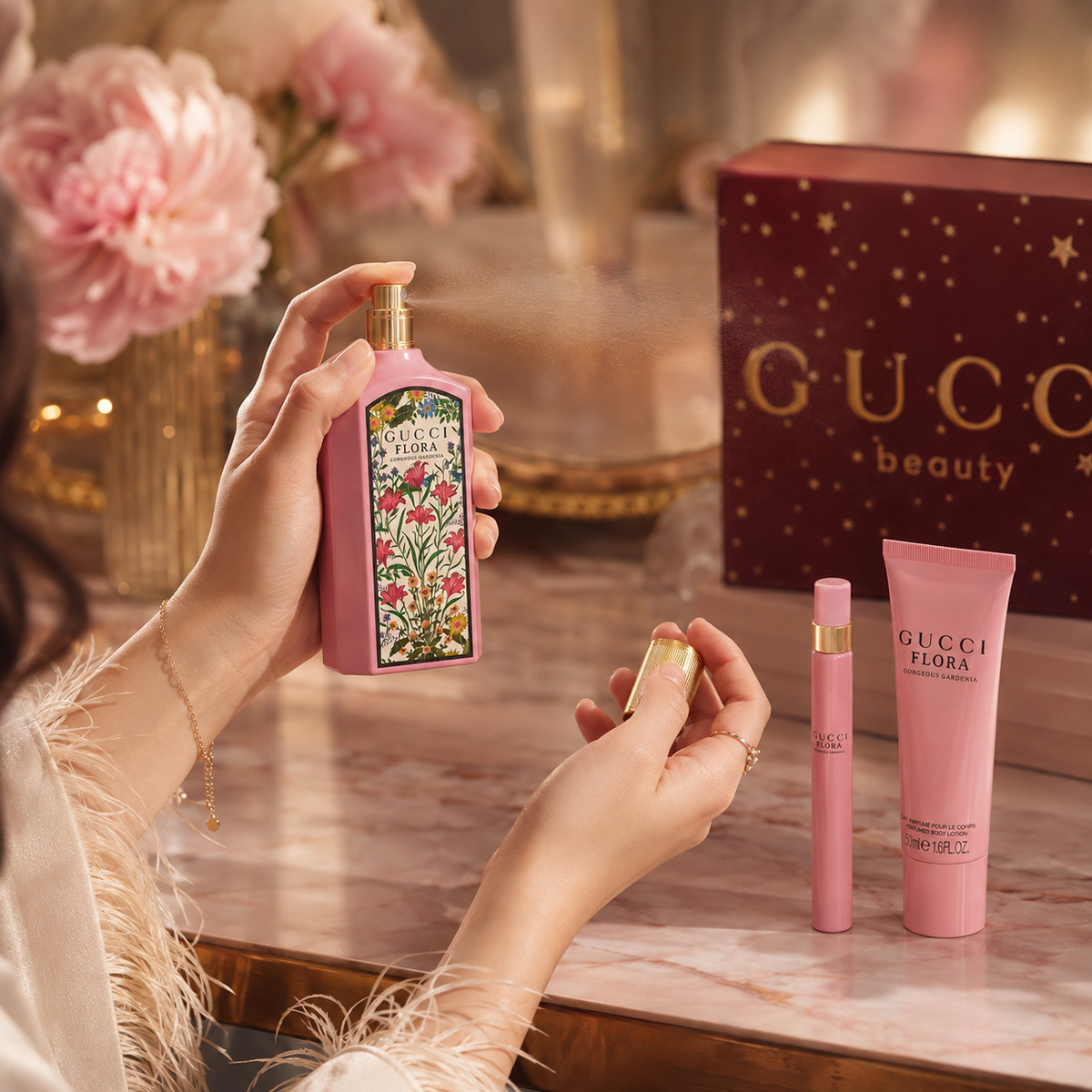 Gucci Flora Gorgeous Gardenia 3-Piece Gift Set for Women