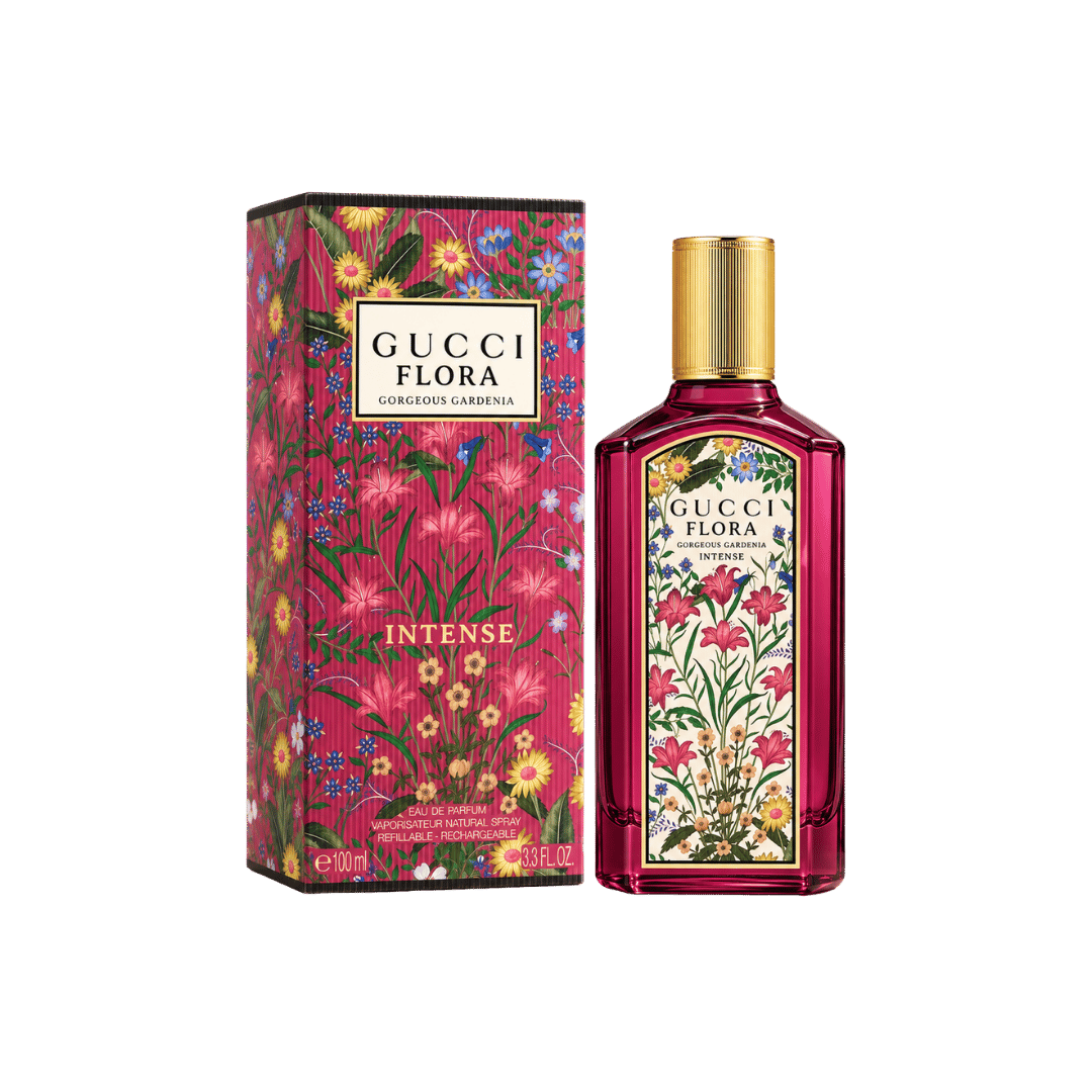 Gucci Flora Gorgeous Gardenia Intense Eau de Parfum for Women, 3.4 Ounce