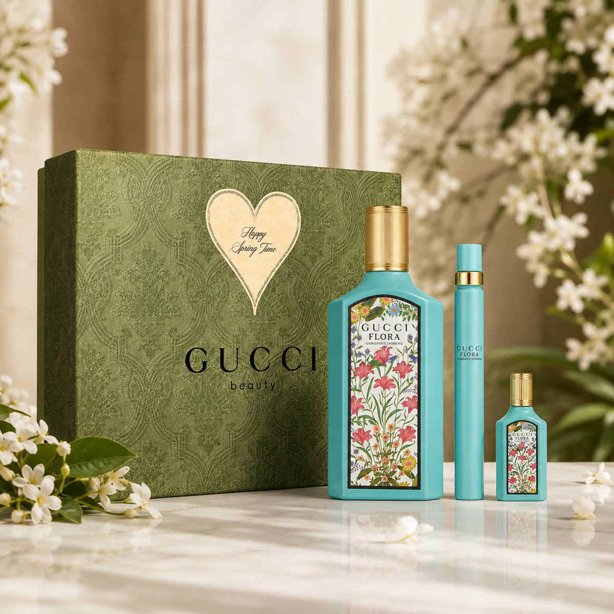 Gucci Flora Gorgeous Jasmine 3-Piece Gift Set for Women