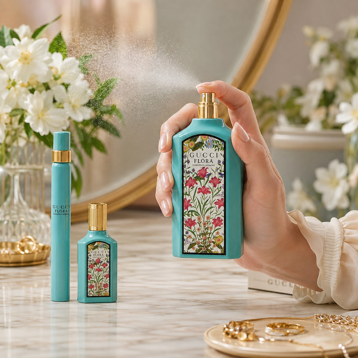Gucci Flora Gorgeous Jasmine 3-Piece Gift Set for Women