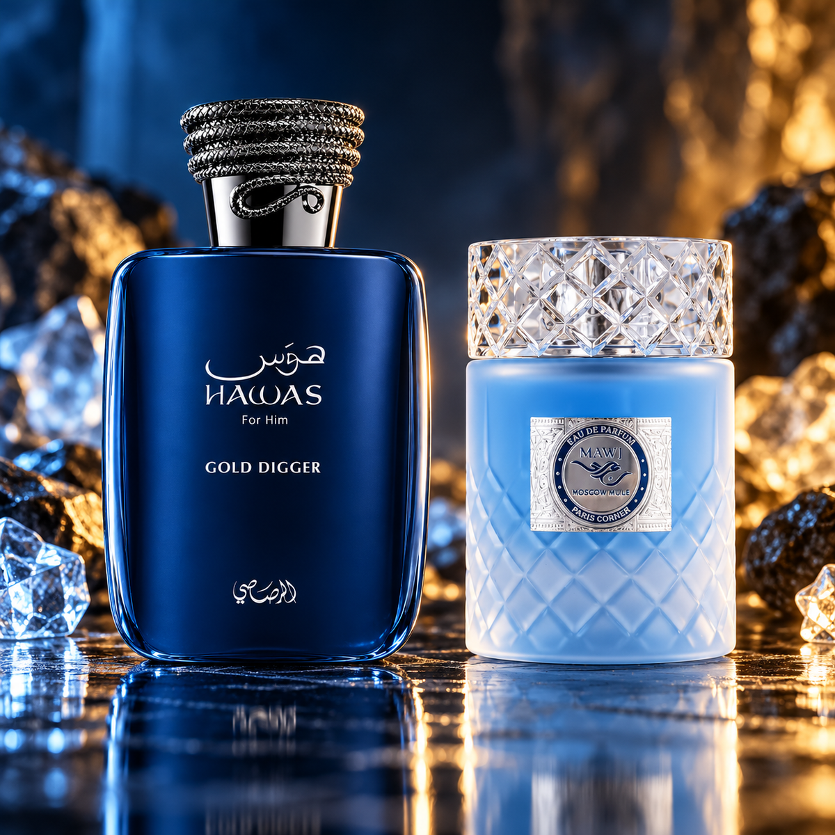 Hawas Gold Digger & MAWJ Moscow Mule Bundle for Men, image 5
