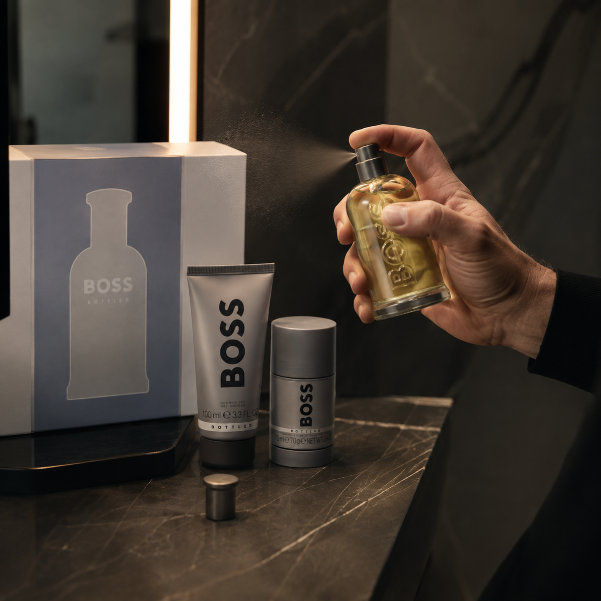 Hugo Boss Bottled 3-Piece Gift Set for Men