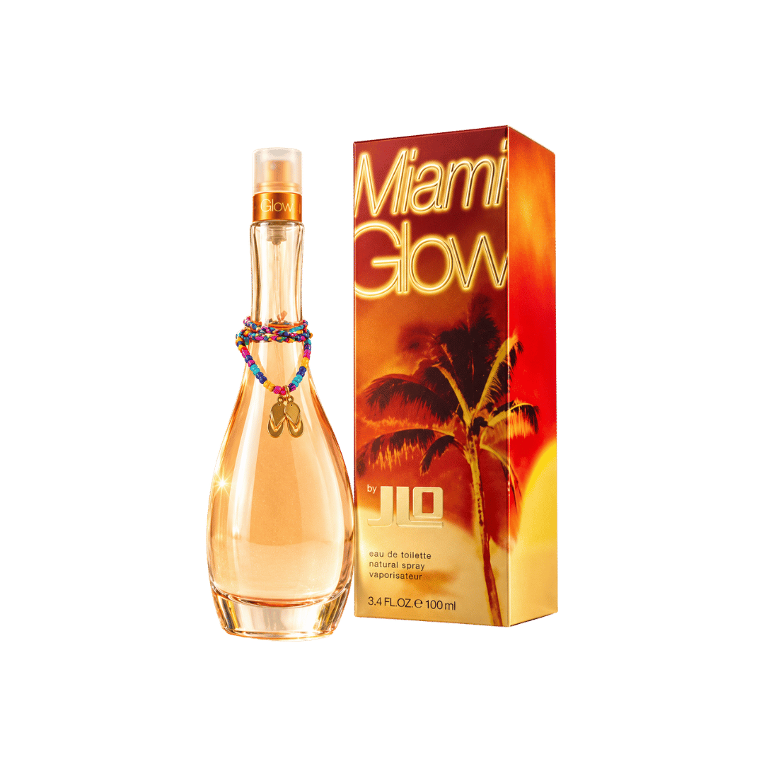 JLo Miami Glow Eau de Toilette for Women 3.4 Ounce