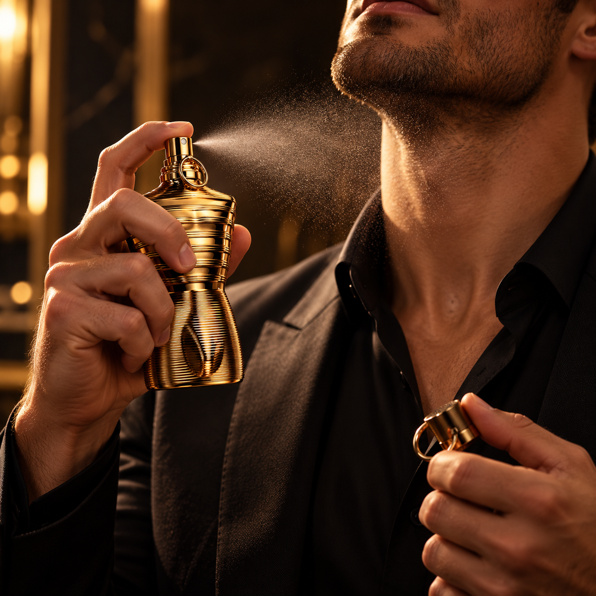 Jean Paul Gaultier Le Male Elixir Absolu Parfum for Men 4.2 Ounce