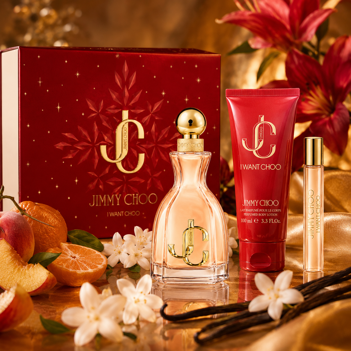 Jimmy Choo I Want Choo 3-Piece Gift Set for Unisex