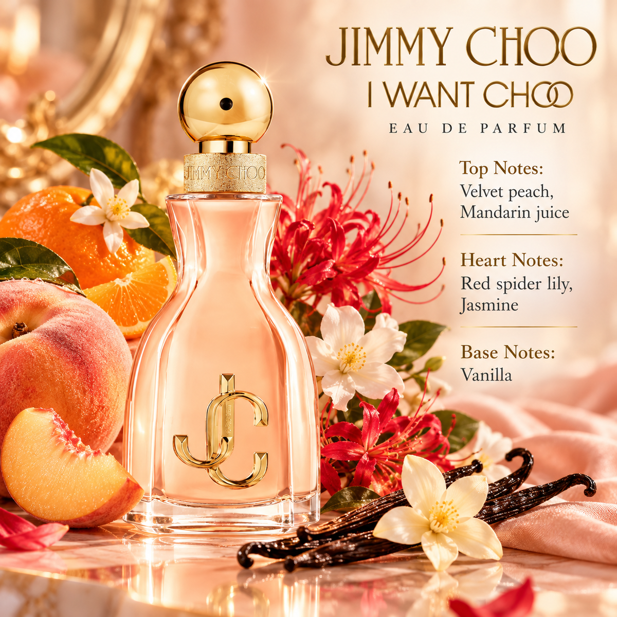 Jimmy Choo I Want Choo Eau de Parfum for Women 2.0 Ounce