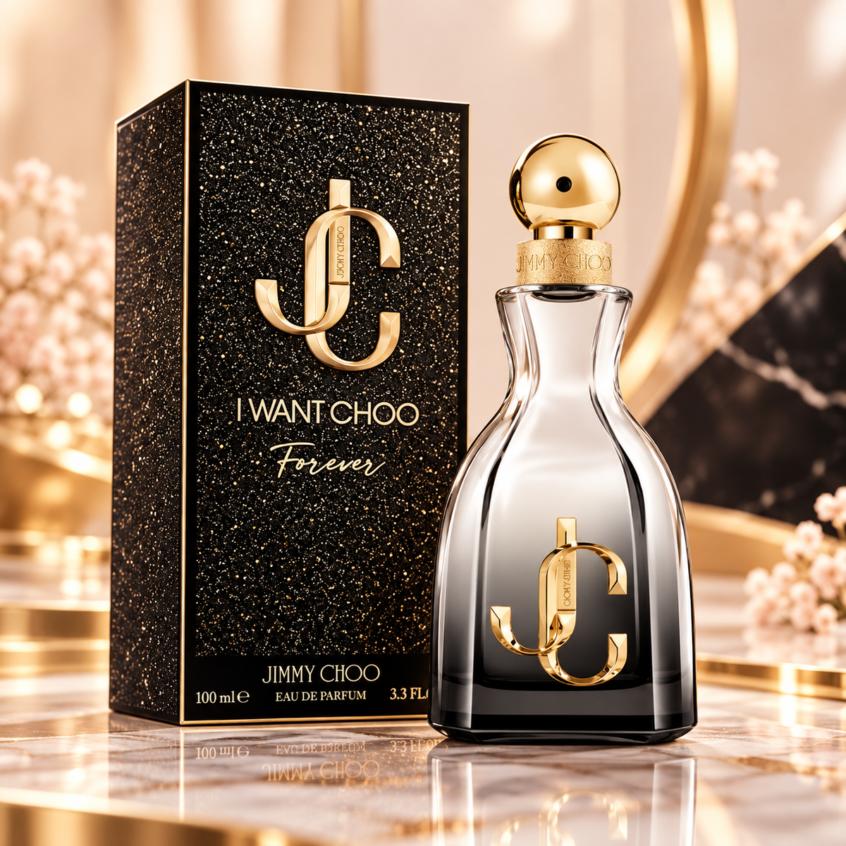 Jimmy Choo I Want Choo Forever Eau de Parfum for Women 3.4 Ounce