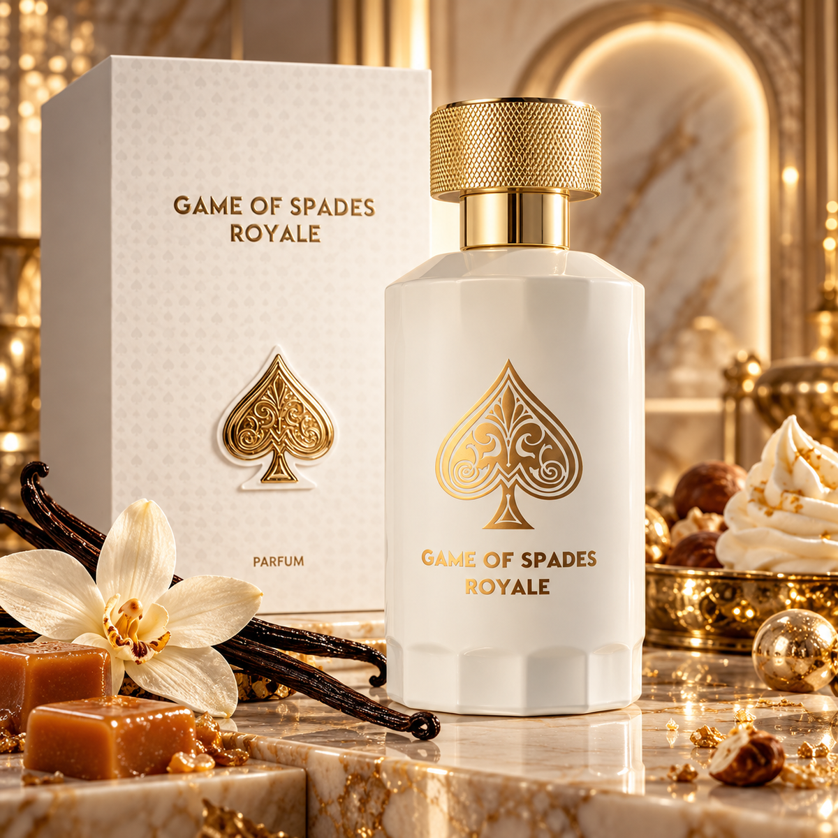 Jo Milano Game of Spades Royale Parfum for Unisex 3.4 Ounce
