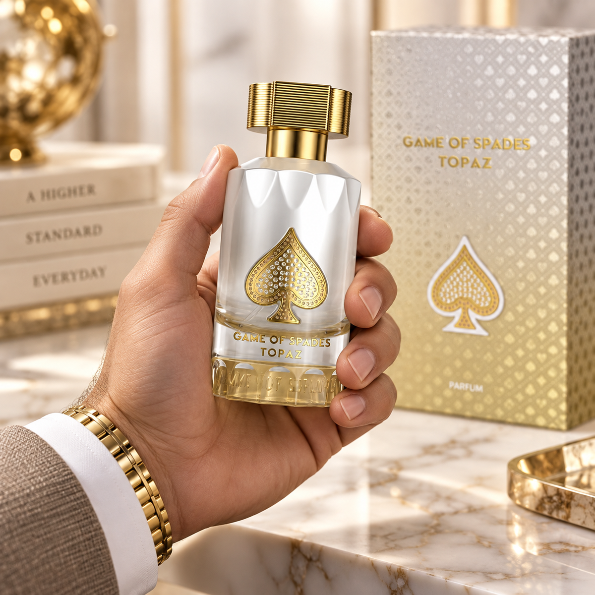 Jo Milano Game of Spades Topaz Parfum for Unisex 3.0 Ounce