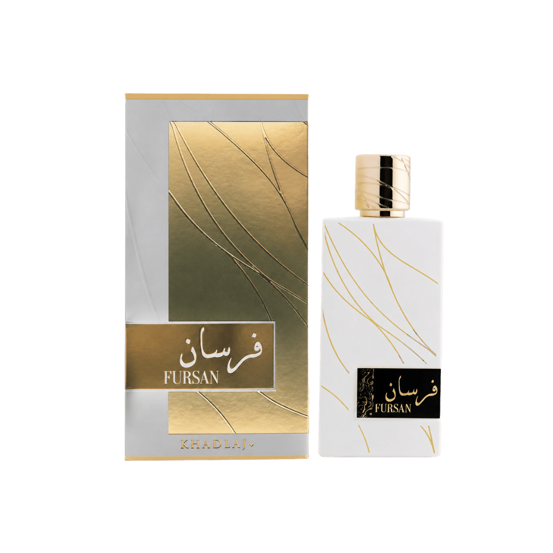 Khadlaj Fursan White Eau de Parfum Spray for Women, 3.4 Ounce