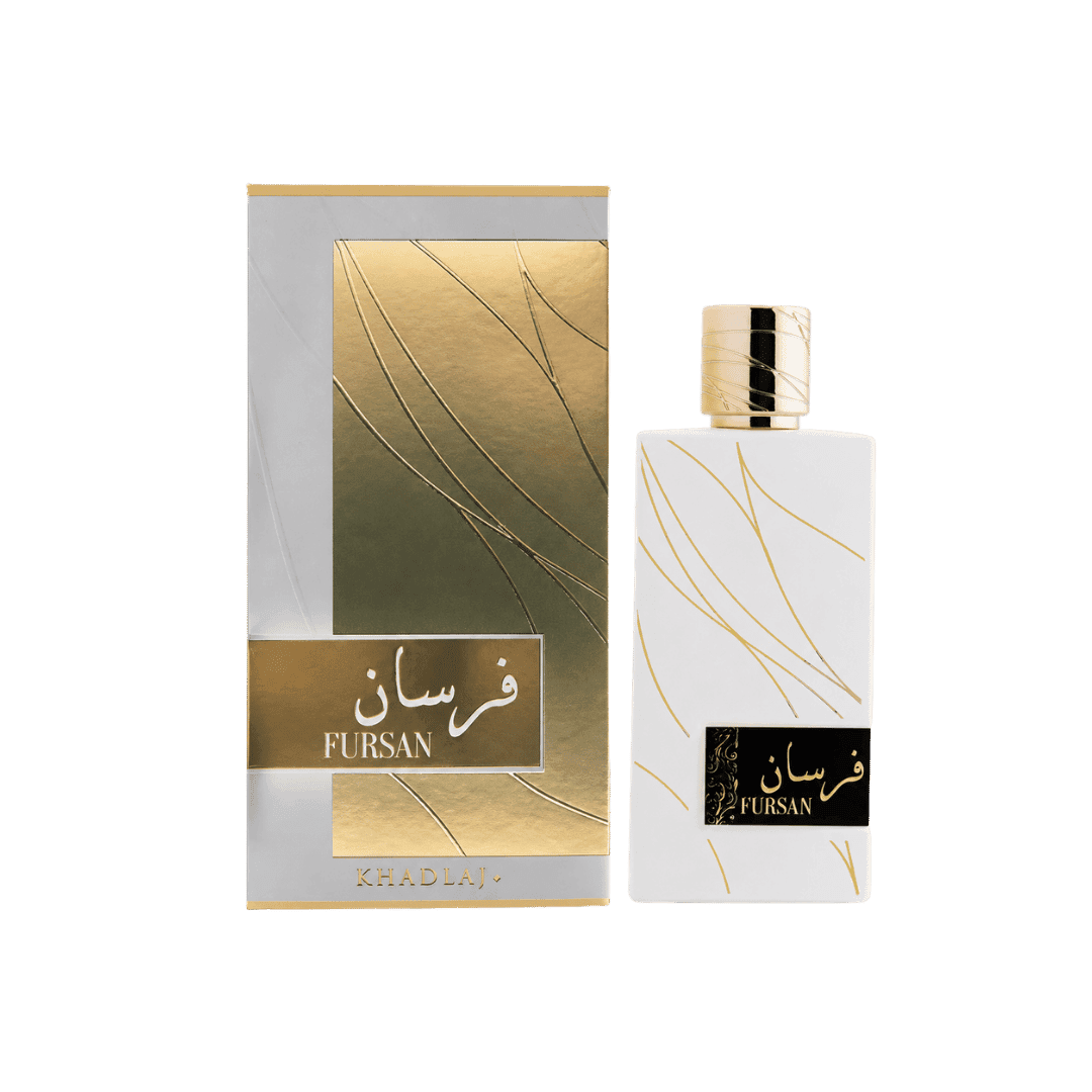 Khadlaj Fursan White Eau de Parfum 3.4 oz bottle with retail box