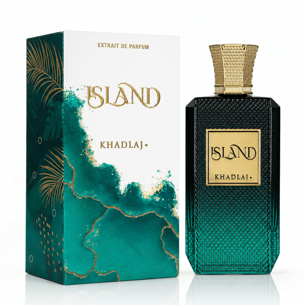 Khadlaj Island unisex fragrance styled with coconut, pineapple and warm woods