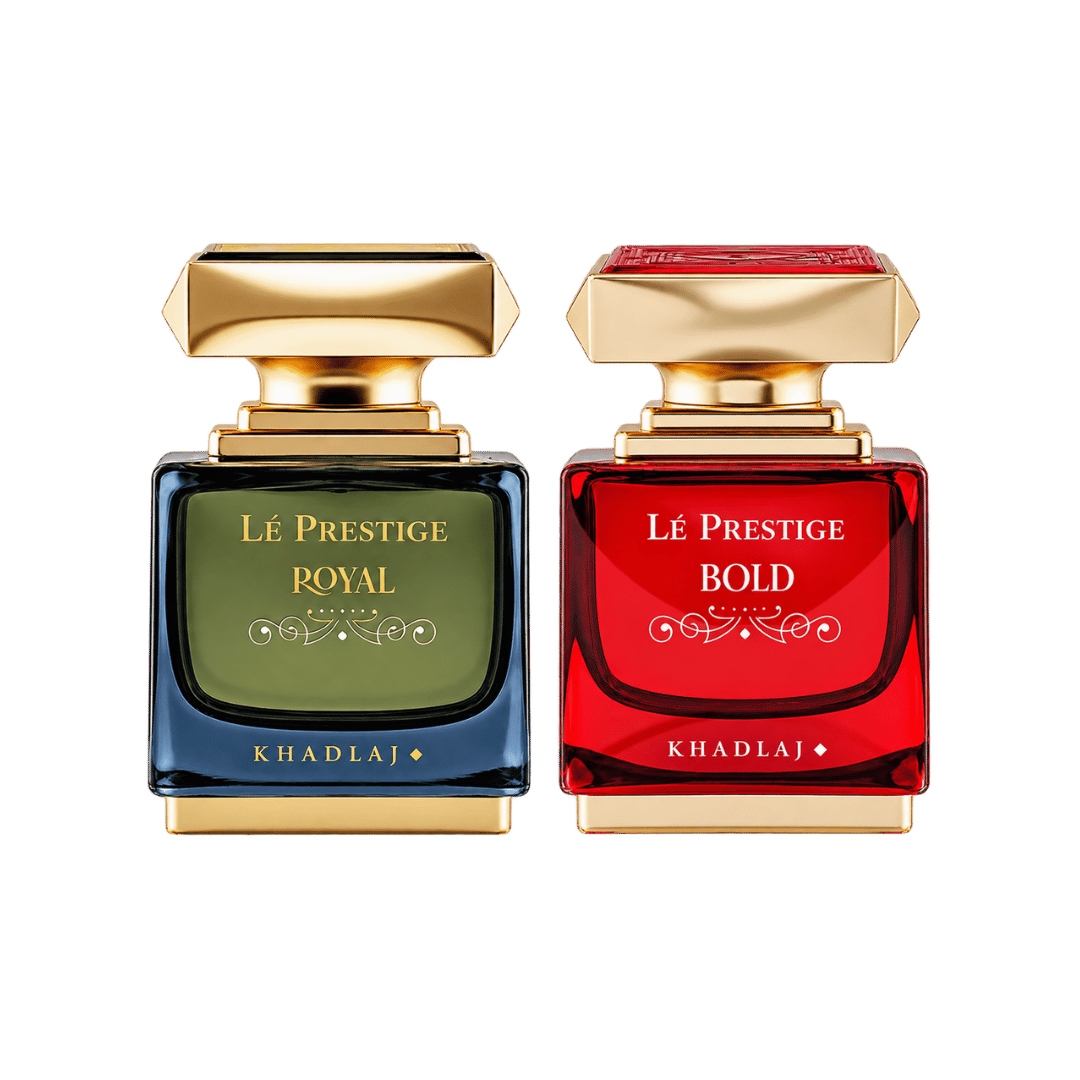 Khadlaj Le Prestige Bold & Lé Prestige Royal Fragrance Bundle for Unisex