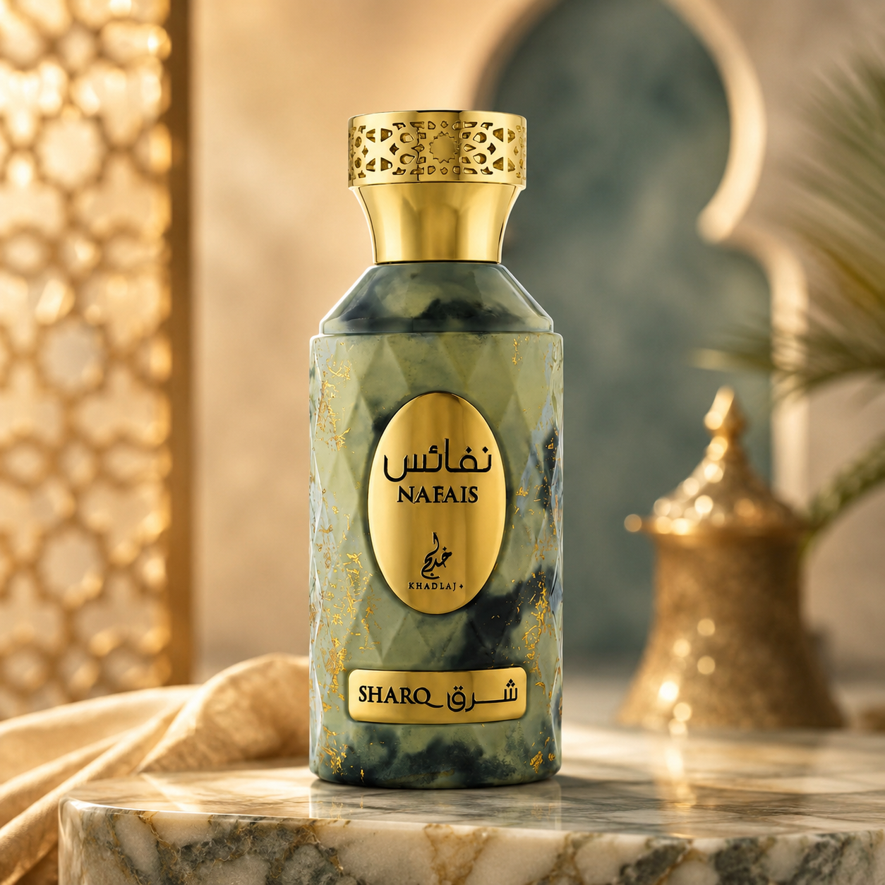 Khadlaj Nafais Sharq Eau de Parfum for Unisex 3.4 Ounce