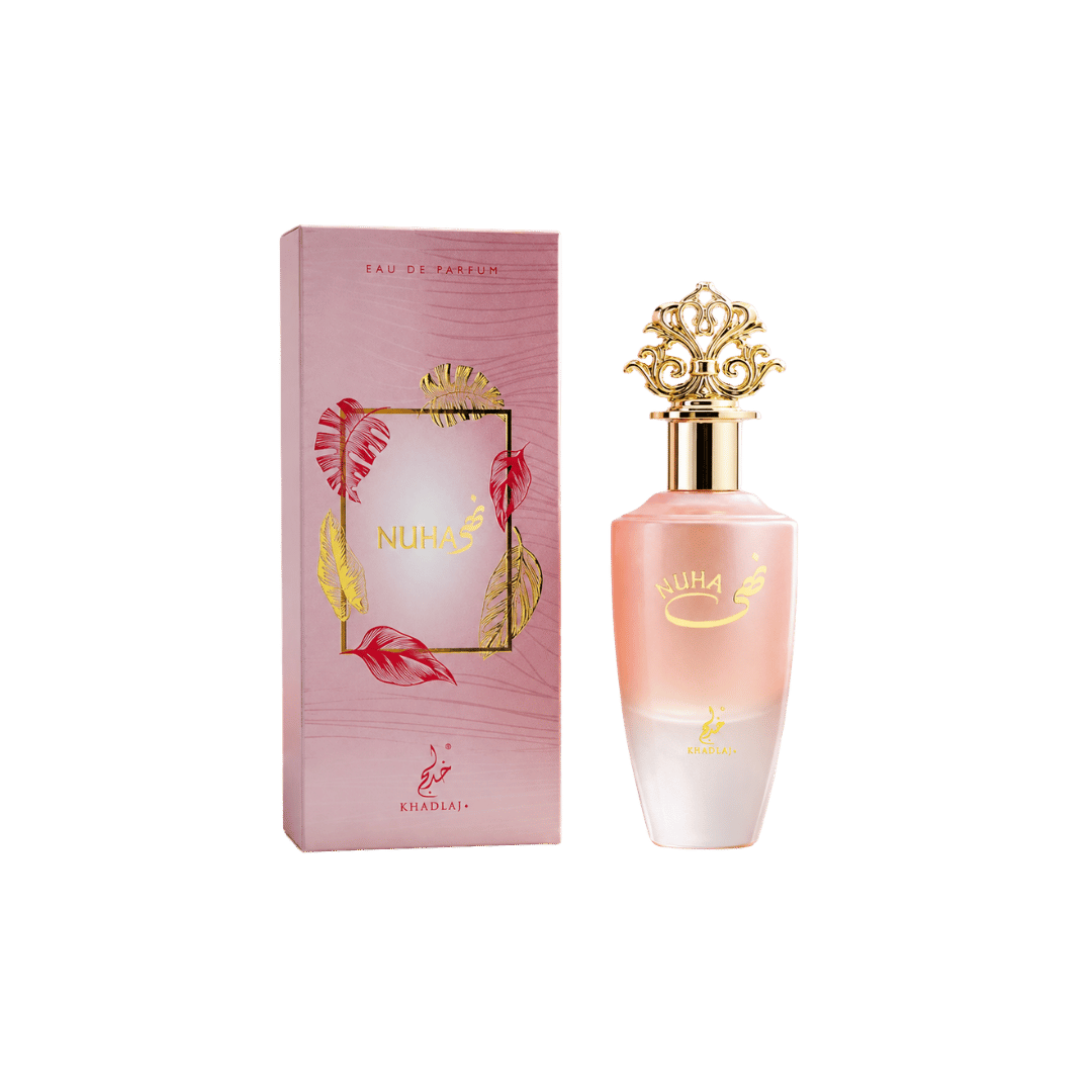 Khadlaj Nuha Eau de Perfume Spray for Women, 2.87 Ounce