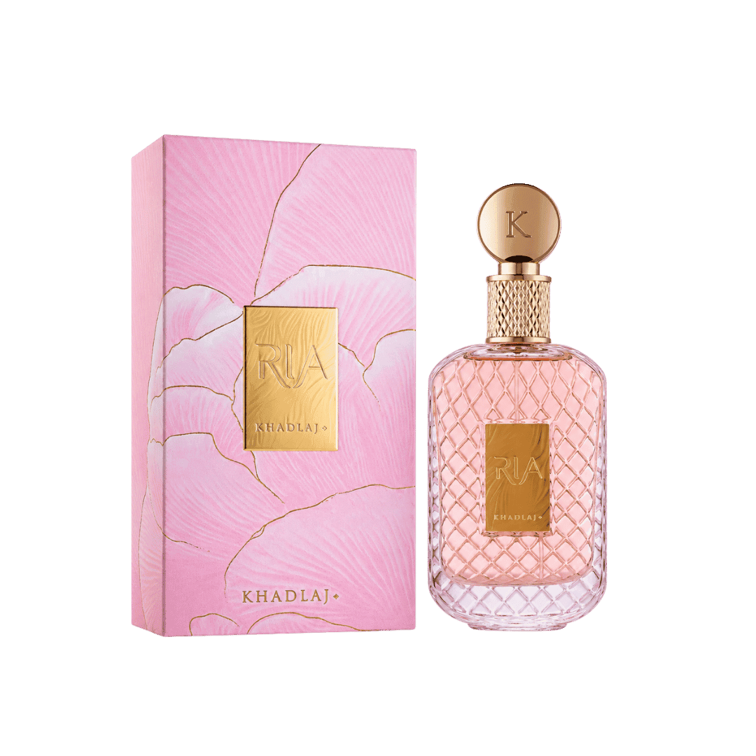 Khadlaj Ria Eau de Parfum 3.4 oz women's fragrance bottle with retail box