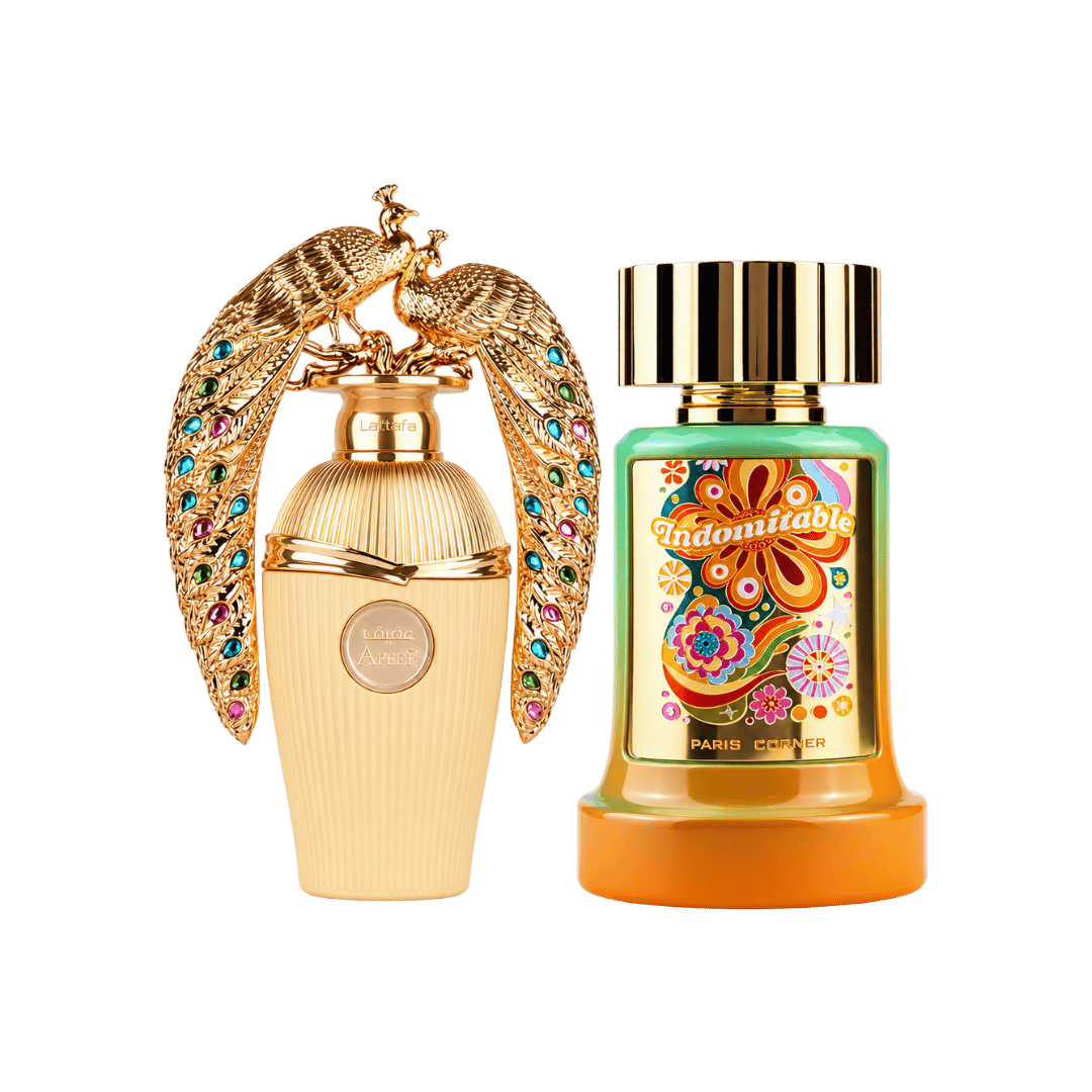 Lattafa Afeef + Indomitable 2-Piece Fragrance Bundle for Men