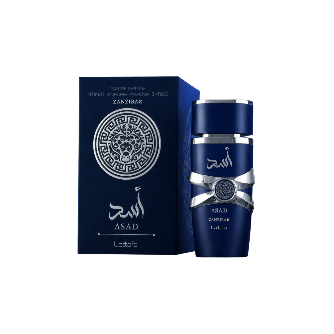 Lattafa Asad Zanzibar for Men Eau de Parfum Spray - 3.4 Ounce
