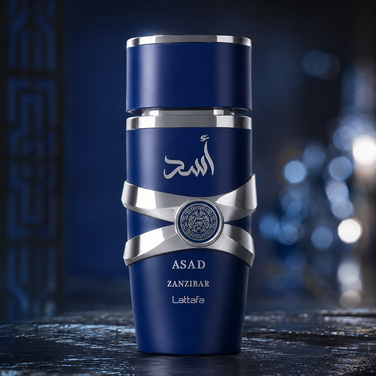 Lattafa Asad Zanzibar for Men Eau de Parfum Spray - 3.4 Ounce