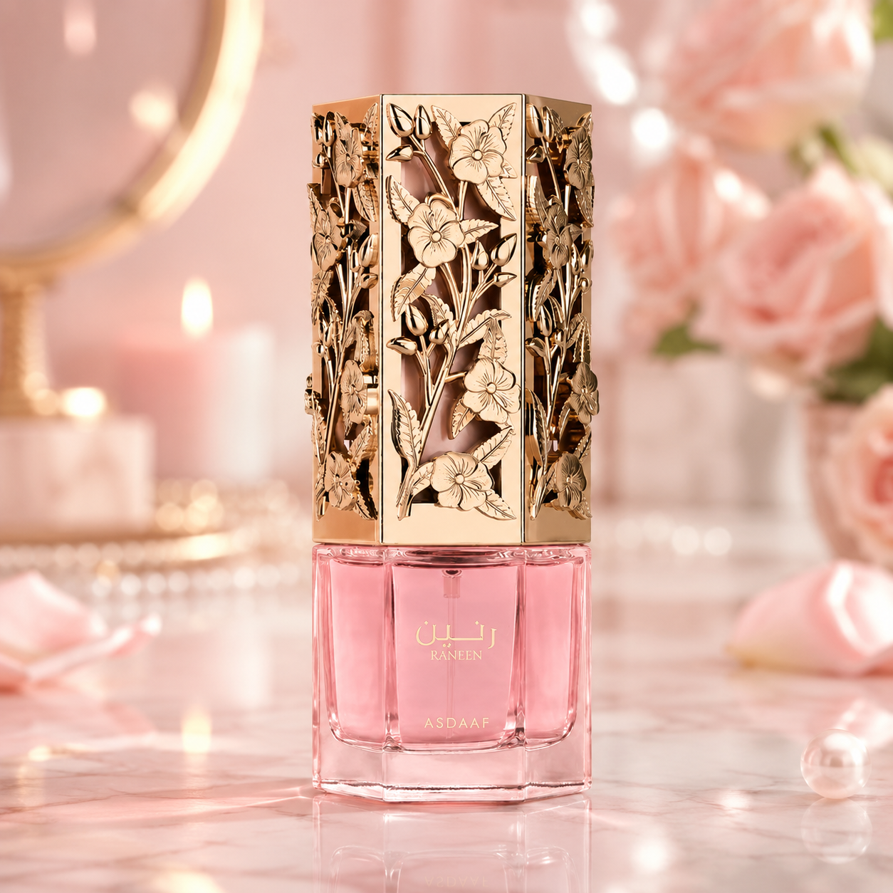 Lattafa Asdaaf Raneen for Women Eau De Parfum Spray, 3.4 Ounce