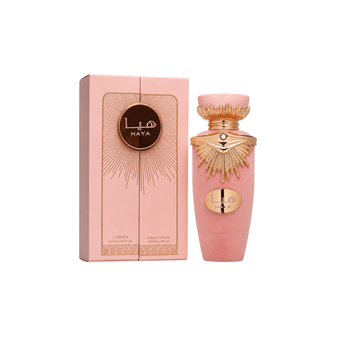 Lattafa Haya Eau de Parfum Spray for Women - 3.4 Ounce