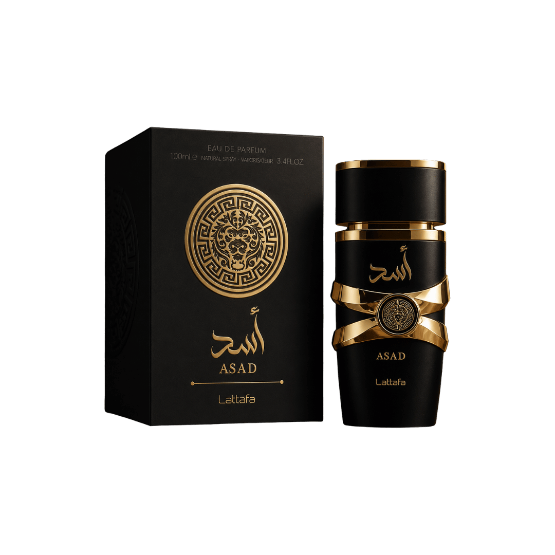Lattafa Perfumes Asad for Unisex Eau de Parfum Spray, 3.4 Ounce