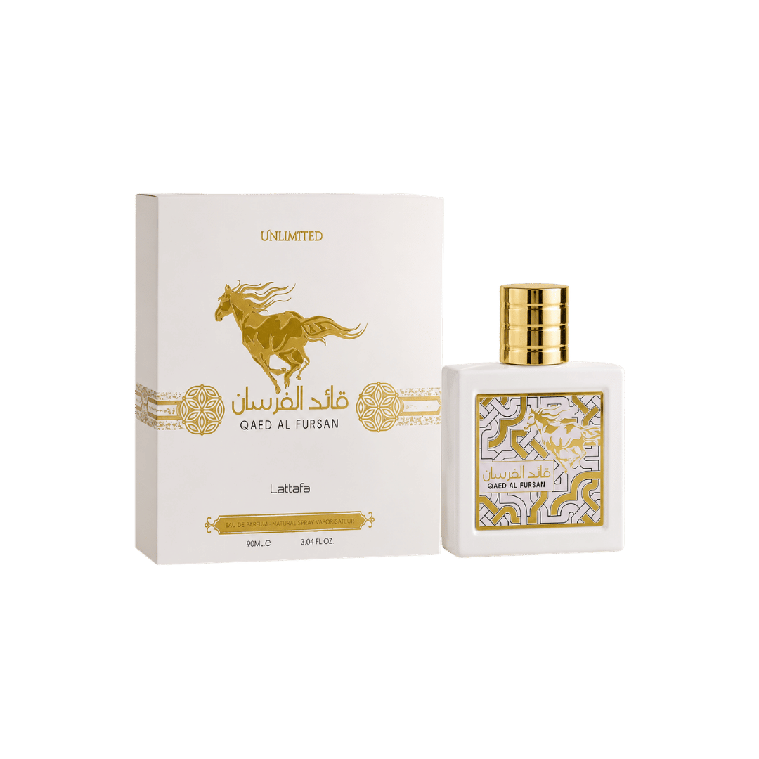 Lattafa Qaed Al Fursan Unlimited Eau de Parfum Spray for Unisex 3.04 Ounce