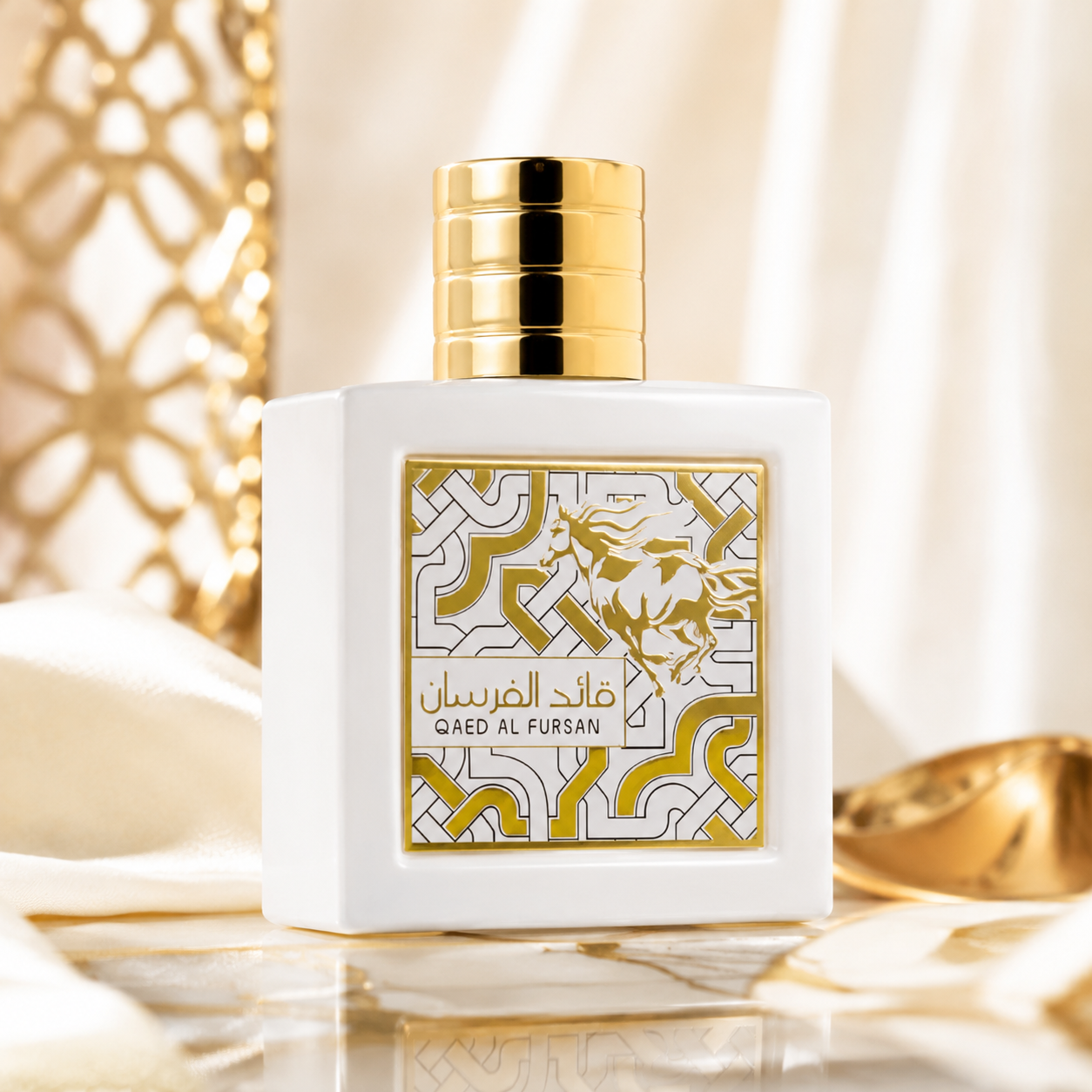 Lattafa Qaed Al Fursan Unlimited Eau de Parfum Spray for Unisex 3.04 Ounce