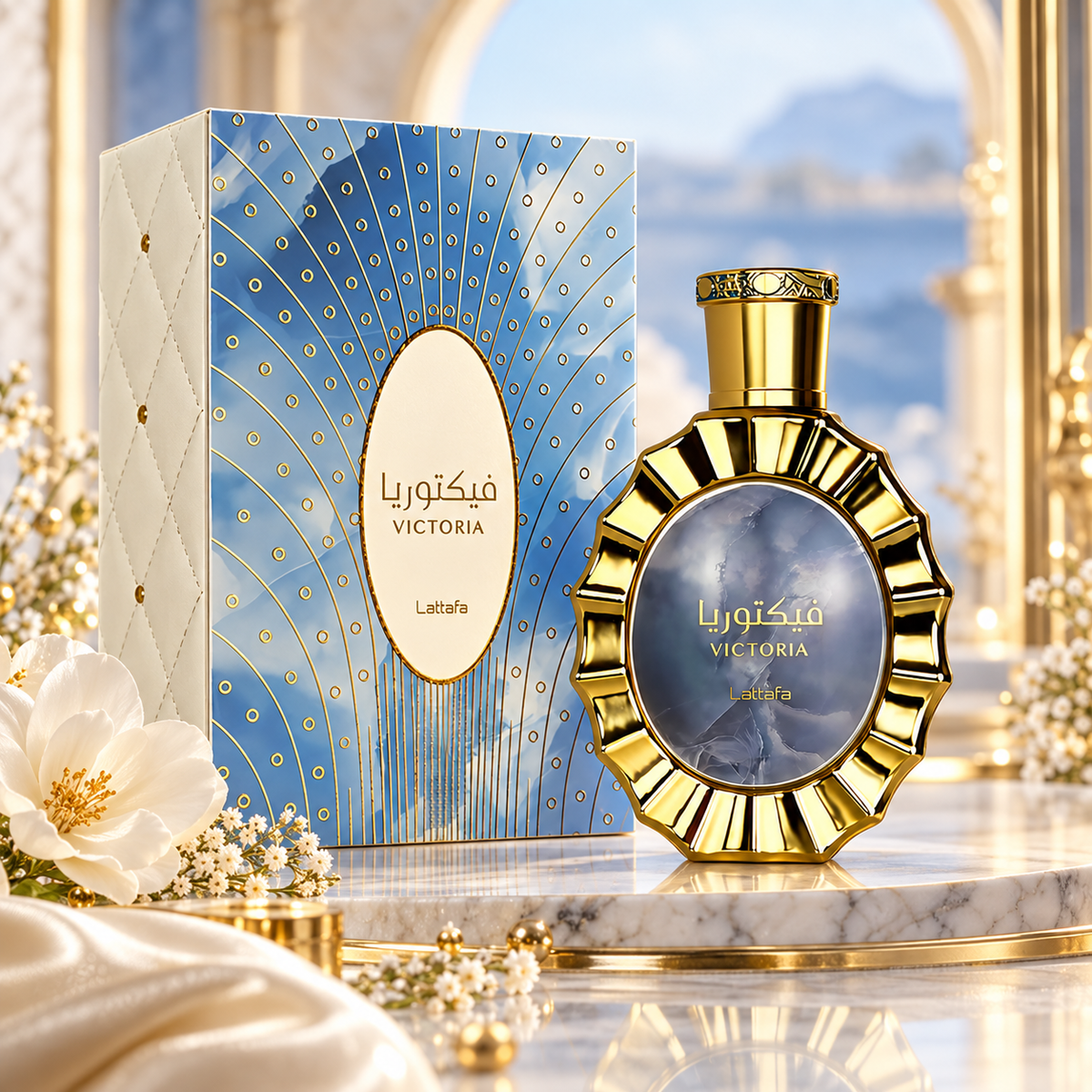 Lattafa Victoria Eau de Parfum for Unisex, 3.4 Ounce