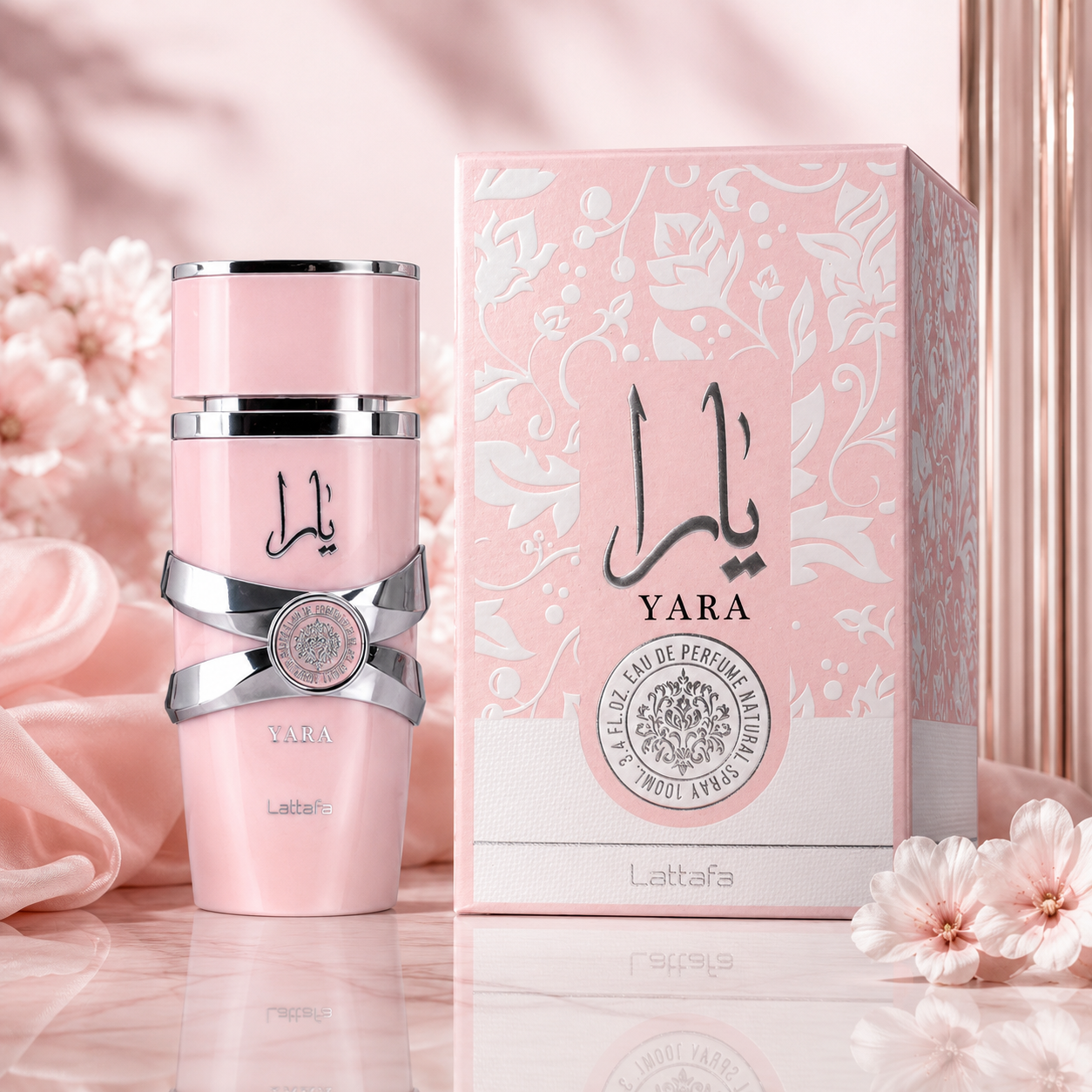 Lattafa Yara for Women Eau de Parfum Spray, 3.4 Ounce