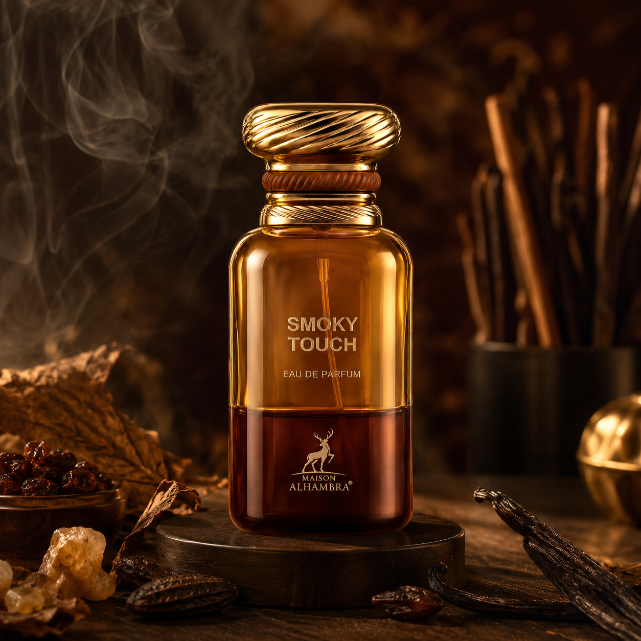 Maison Alhambra Smoky Touch Eau de Parfum Spray for Unisex 2.7 Ounce