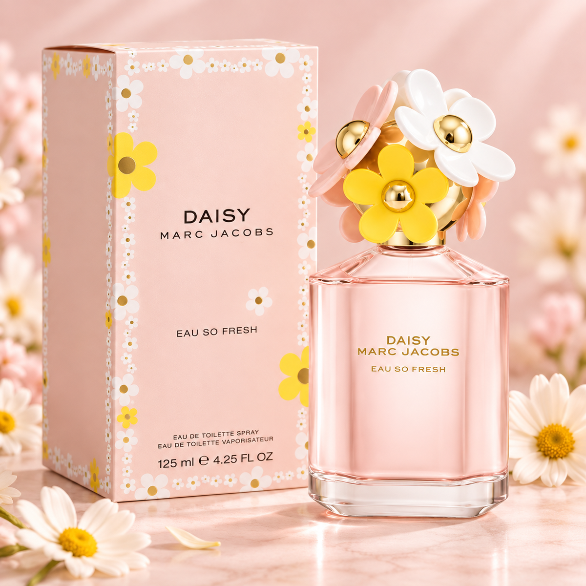 Marc Jacobs Daisy Eau So Fresh Eau de Toilette for Women 4.2 Ounce