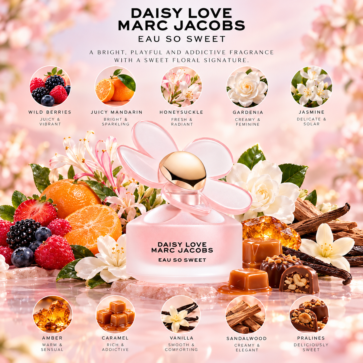 Marc Jacobs Daisy Love Eau So Sweet Eau de Toilette for Women, image 5