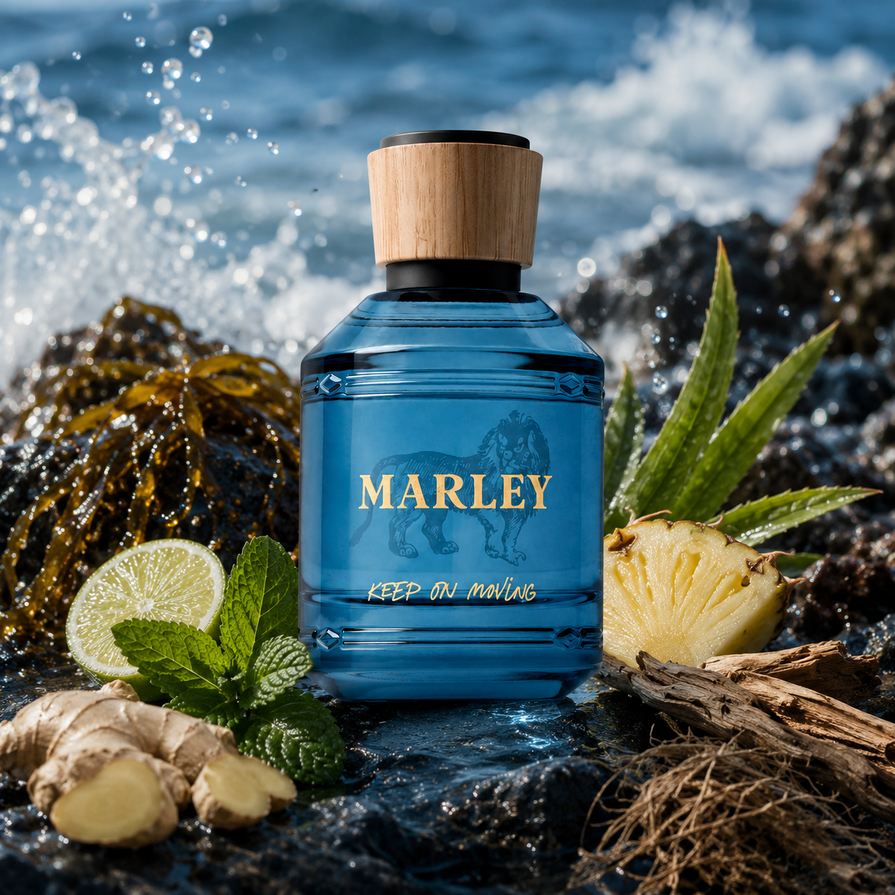 Marley keep on moving Eau de Parfum for Unisex 3.4 Ounce
