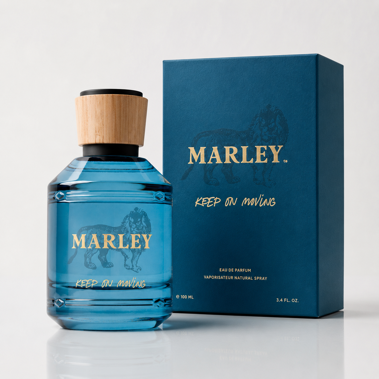 Marley keep on moving Eau de Parfum for Unisex 3.4 Ounce