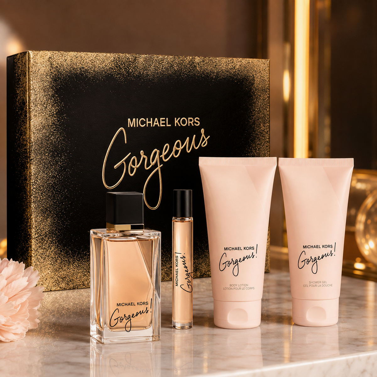 Michael Kors Gorgeous 4-Piece Gift Set for Women