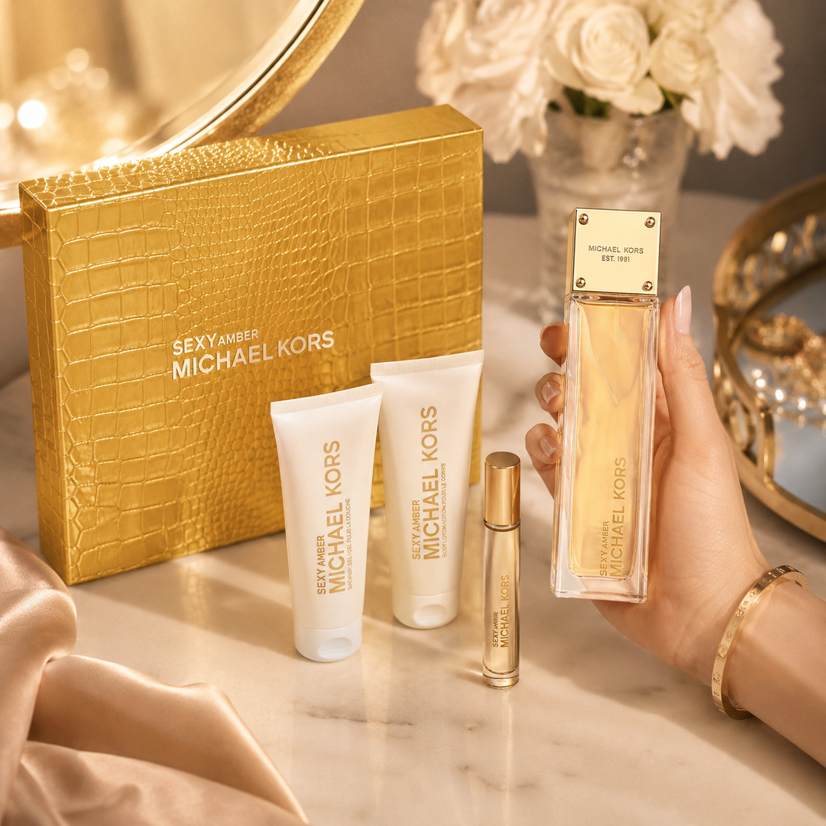 Michael Kors Sexy Amber 4-Piece Gift Set for Women