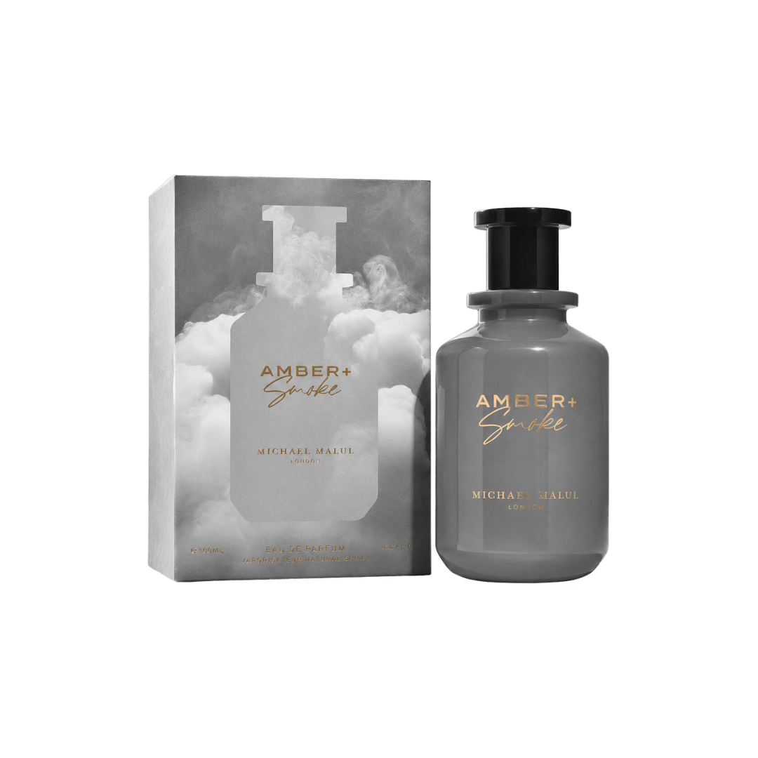 Michael Malul Amber + Smoke Eau de Parfum for Men 3.4 Ounce
