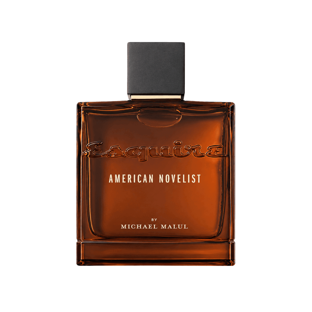 Michael Malul American Novelist Esquire Eau de Parfum 3.4 oz men's fragrance bottle